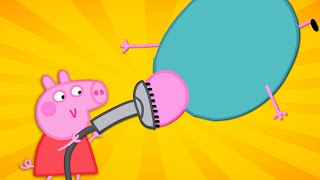 Peppa Vacuums Daddy Pig... Peppa Pig Cartoon Parody