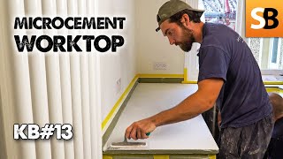 Wow! Microcement Kitchen Worktop ~ KB#13