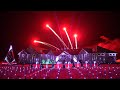 2023 christmas light and firework show  4k