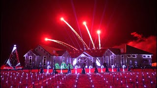 2023 Christmas Light and Firework Show  4K