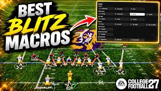 BEST "MAN BLITZ" Macro Defense Adjustments in College Football 27 Shut Down Any Meta Offense! screenshot 3