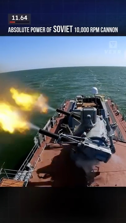 Absolute Power of Soviet 10,000 RPM Cannon
