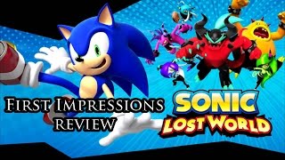 Sonic Lost World - First Impressions Review (PC)