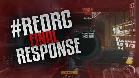VZN-#Red RC Final Response @Red_Sanz @Red_Formula @Twyman