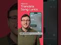 🎤📱 Translate Song Lyrics Live! 🤯  #smartphone #technology #tech #howto #tips #techtips