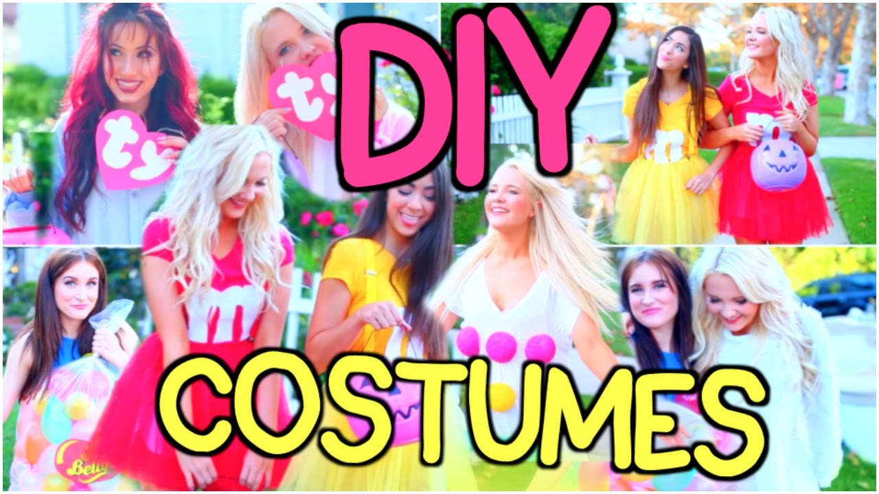 20 Last-Minute DIY Halloween Costumes! - YouTube