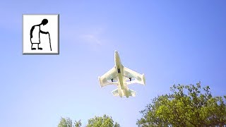 Silverlit X Twin Jet RC Plane flying 20180514