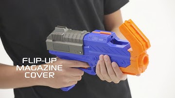 Adventure Force Tactical Strike Sentry X2 Spring Action Ball Blaster - Compatible with NERF Rival