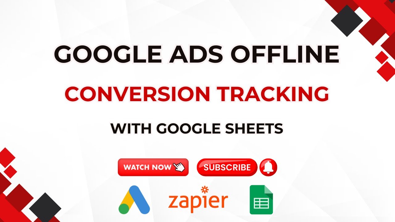 Google Ads Offline Conversion Tracking | Zapier | Google Sheets ...