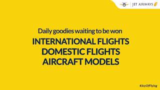 Jet Airways - #OnCloud9W Contest