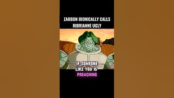 Zarbon Ironically Calls Ribrianne Ugly 🤯 #crashout #zarbon #sparkingzero #dragonball #dbz