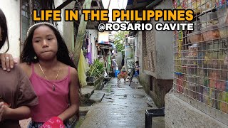 Life in the Philippines at Rosario cavite Philippines [4k] Walk tour