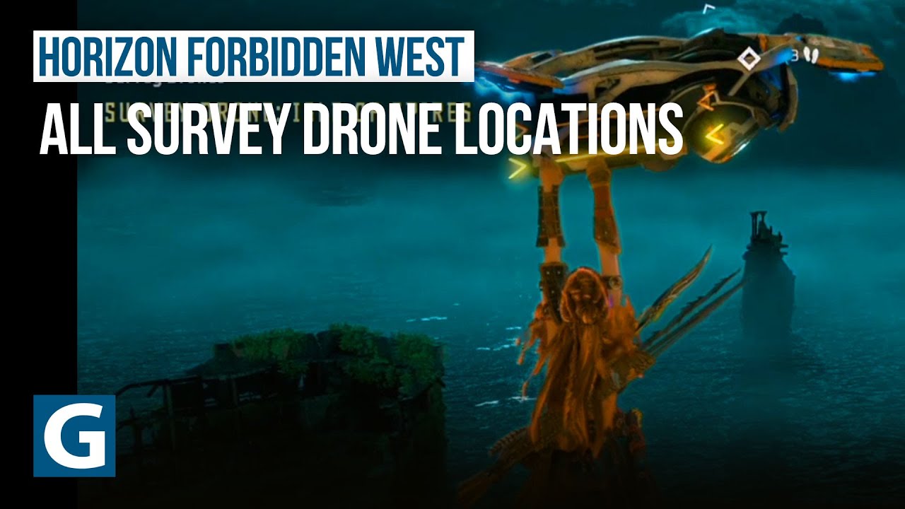 Horizon Forbidden West - All Survey Drone Locations
