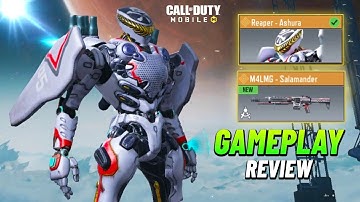 Legendary Reaper Ashura & M4LMG Salamander Gameplay Codm | Cod Mobile Ashura Draw