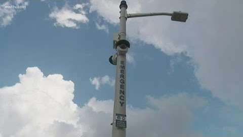 Emergency call boxes for Lafitte Greenway
