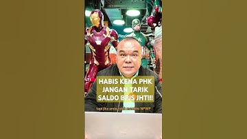 Baru kena PHK, saldo BPJS JHT malah dipotong pajak 35%?!#BPJSJHT #PHK #PajakProgresif #Pesangon