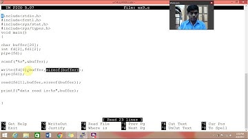 pipe and unnamed pipe