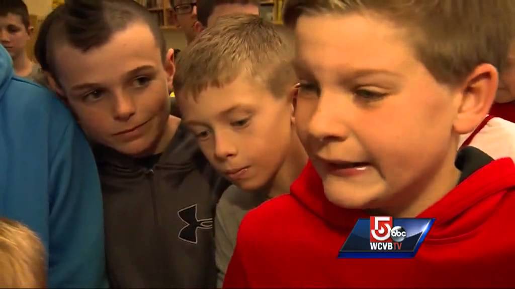 Band of brothers rally around boy, 6, to stop teasing