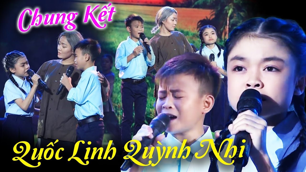 Đêm chung kết ĐẪM NƯỚC MẮT của QUÁN QUÂN Quốc Linh Quỳnh Nhi I Tuyệt Đỉnh Song Ca Nhí 2022 Bolero