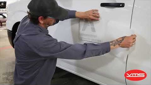 Vehicle Graphic Installation by VMS