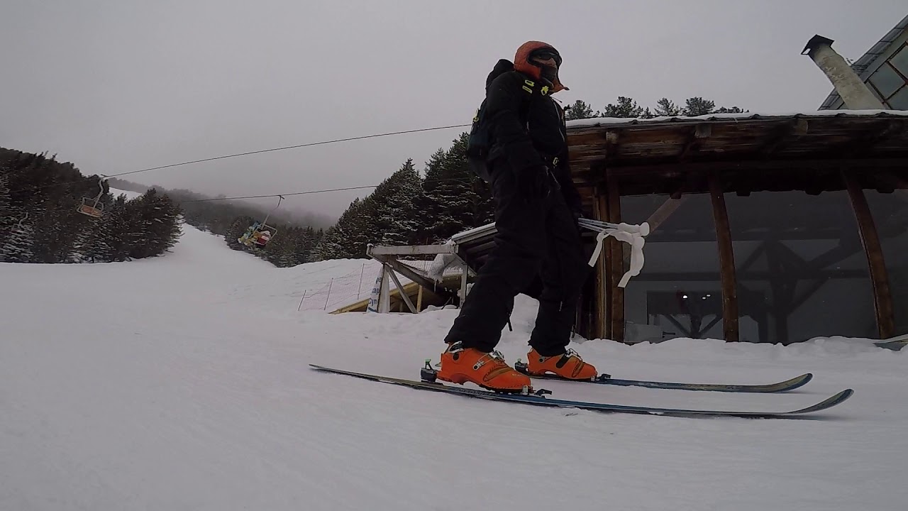 Skiing on Dobrinishte part 21