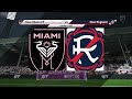 MLS | Inter Miami CF @ New England Revolution | Round 32 | PS5 UHD 60FPS 