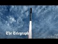 Watch: Elon Musk&#39;s SpaceX Starship hurtles back towards Earth