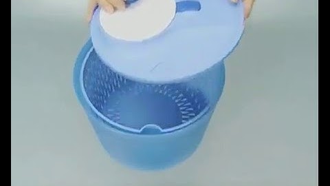 Tupperware Salad Spinner old