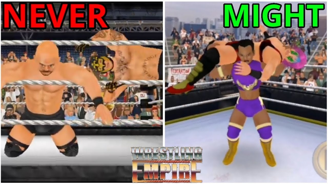 WRESTLING EMPIRE Moves that have a chance of being included VS. moves