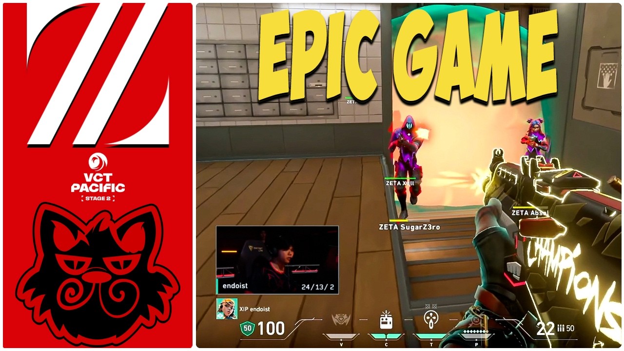 LOSER OUT! ZETA DIVISION vs Xipto Esports - HIGHLIGHTS - VCT
