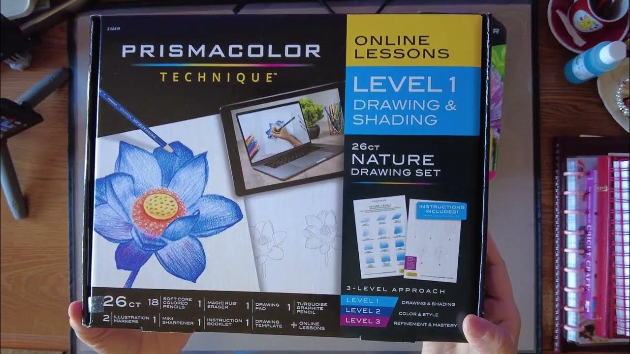 Prismacolor Technique Level 1 Nature Box Demonstration and Review