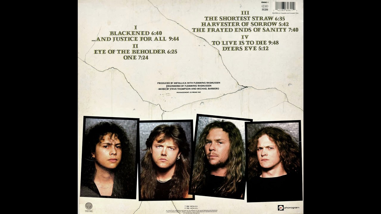 Metallica - Blackened (852 hz)