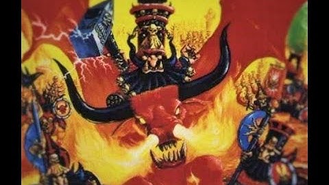 Warhammer Fantasy Battle 6th Edition Battle Report - Chaos Dwarves Vs Bretonnians