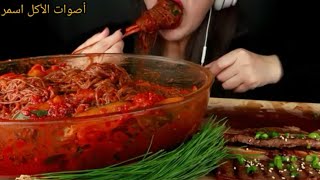 أصوات الأكل منوع?دجاج?ايس كريم?معكرونة كورية حارة??جيلى??برجر??بريانى?ASMR MUKBANG