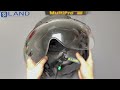LAND ANSI-Certified MultiPro Type II Safety Helmet Visor Installation