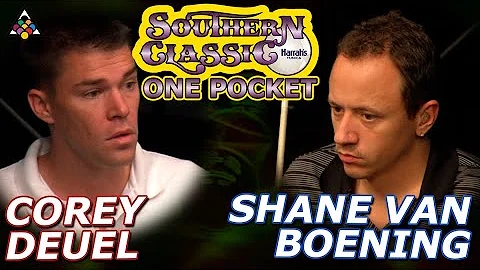 One Pocket - SHANE VAN BOENING vs COREY DEUEL - 2012 Southern Classic