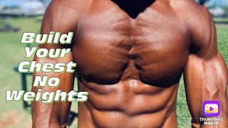 How To Build The Perfect Chest With No Weights | Calisthenics Chest Workout screenshot 2