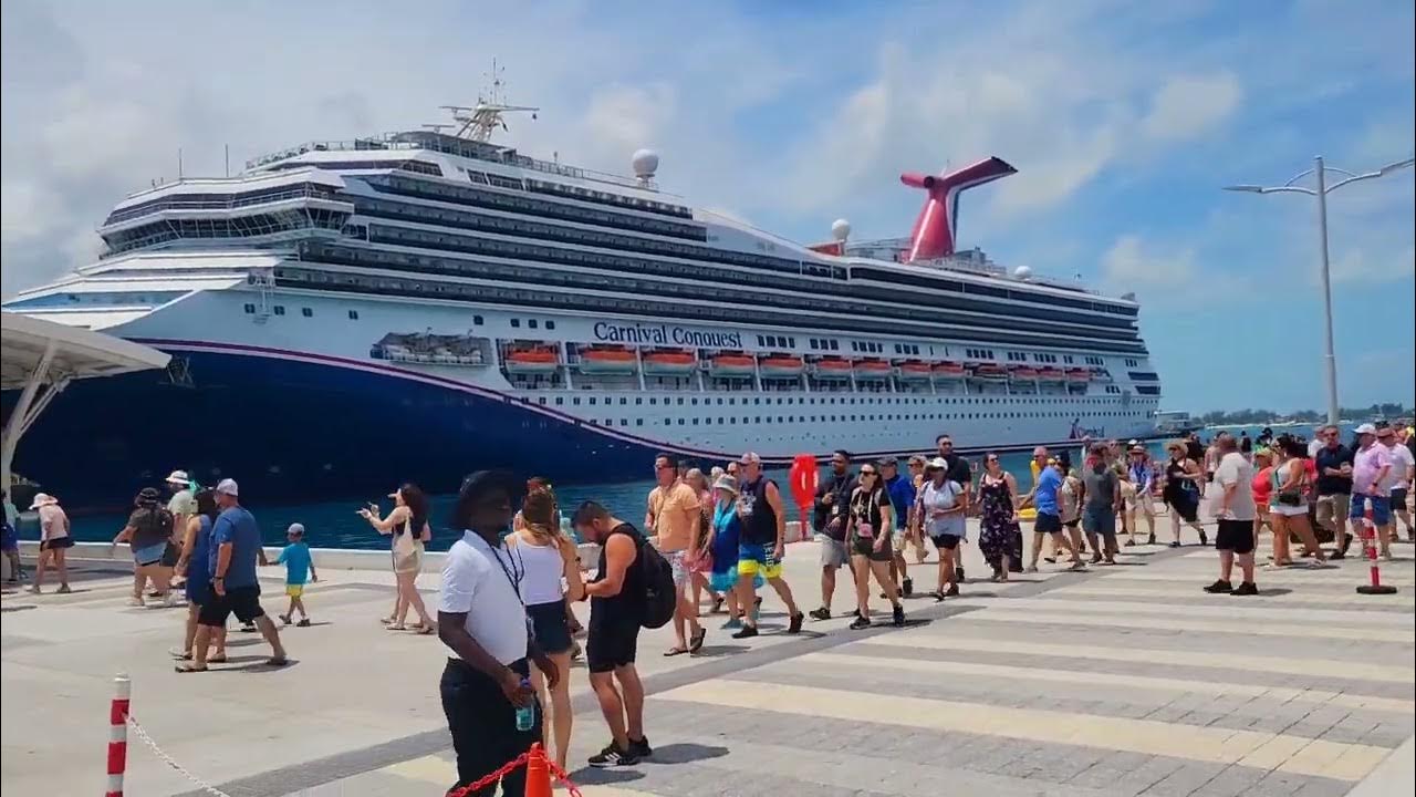 Walking Tour, Cruise Port Passenger Arrival, Nassau, The Bahamas. YouTube