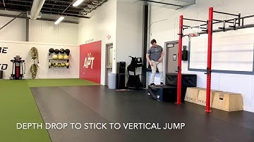 DEPTH DROP TO STICK TO VERTICAL JUMP
