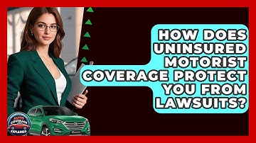 How Does Uninsured Motorist Coverage Protect You From Lawsuits? - Auto Coverage Explained