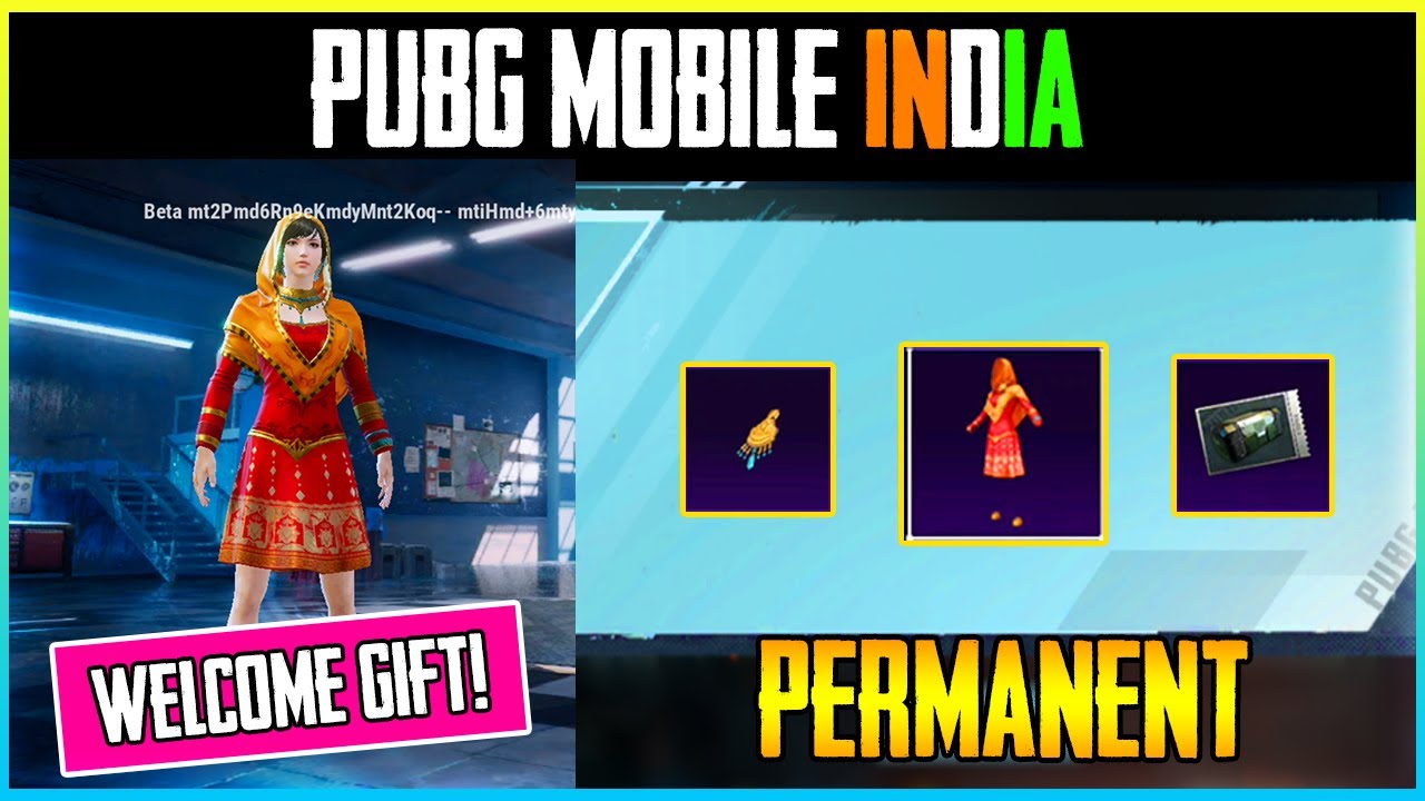 PUBG Mobile India welcome gift leaked online: Check details