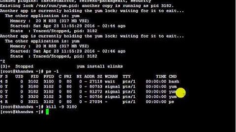 how to configure yum to get through proxy