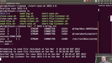Pentester Academy Linux Forensics course  Determing if there was an incident part5 running scripts