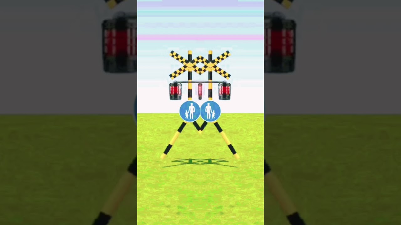 rail road rail crossing railway line 