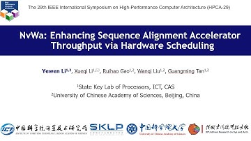 HPCA 2023: NvWa: Enhancing Sequence Alignment Accelerator Throughput via Hardware Scheduling