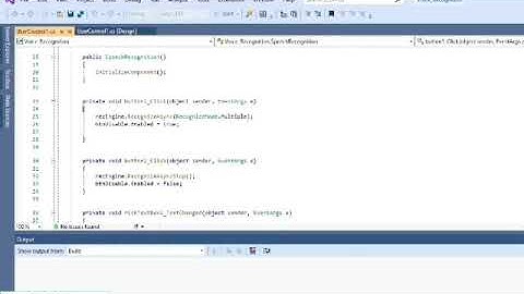 A.I based C# Development  | Voice Recognition project