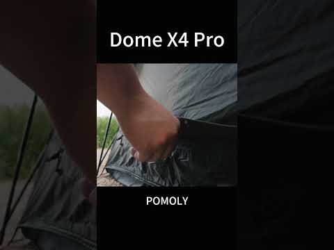 【キャンプ】Dome X4 Pro自立式ドームテント POMOLY新作2023 #camping #shorts