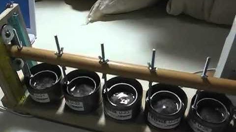 Home-fashioned soil wet aggregate stability measuring device.