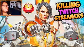 Killing PRO STREAMERS in RANKED Apex Legends Season 15 Eclipse! #1