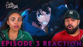 JINWOO IS GETTING STRONGER! | Solo Leveling Episode 3 Reaction